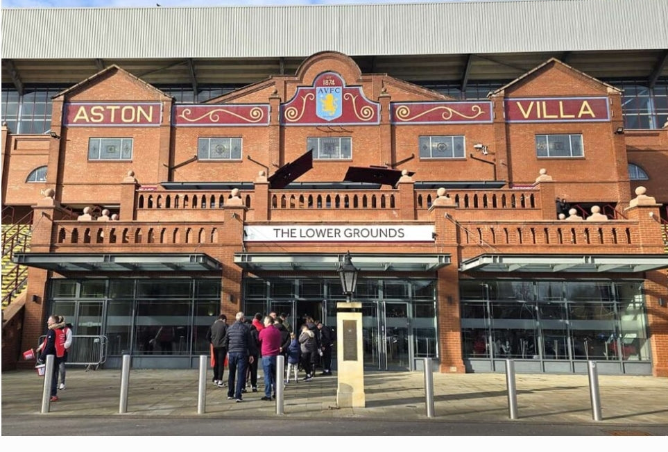 Aston Villa vs Manchester United, Premier League 2024-2025, Sunday 6 October 2024 The Lower Grounds