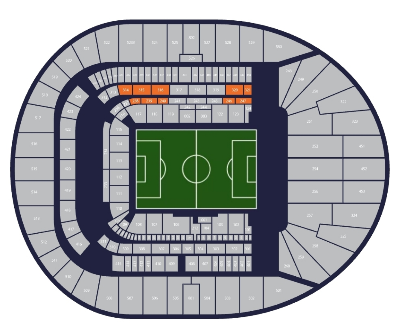 Tottenham Hotspur vs AZ, Europa League 2024-2025, Thursday 24 October 2024 Travel Corner Longside